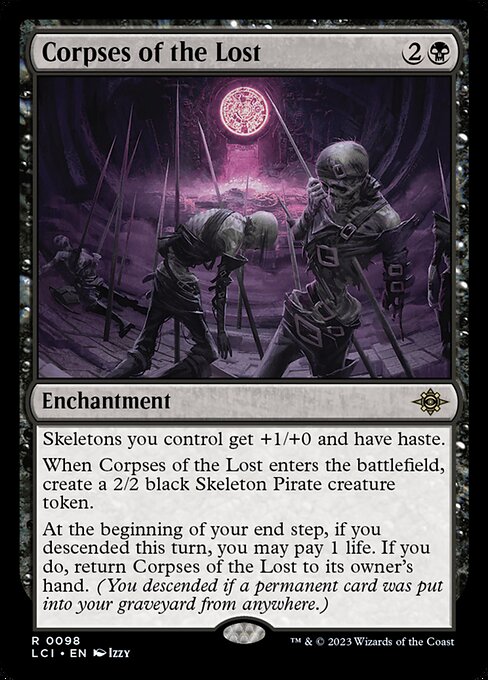Corpses of the Lost (Foil) - The Lost Caverns of Ixalan