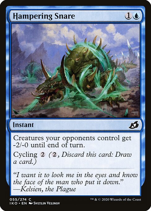 Hampering Snare (Foil) - Ikoria: Lair of Behemoths