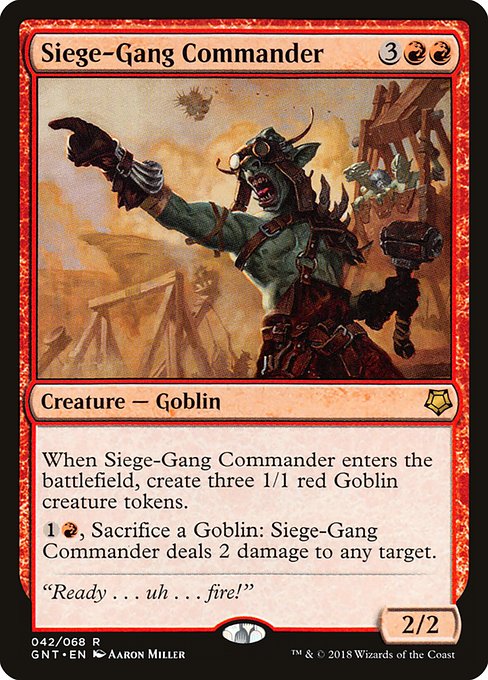 Siege-Gang Commander - Magic Game Night