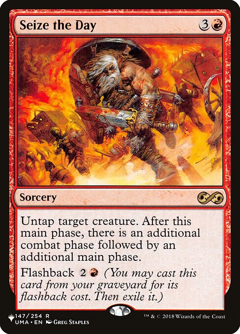Seize the Day - The List Reprints