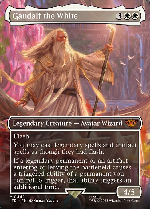 Gandalf the White (Borderless) - Universes Beyond: The Lord of the Rings: Tales of Middle-earth