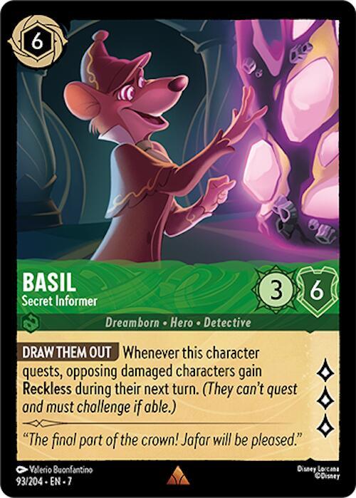 Basil - Secret Informer (Foil) - Archazia's Island