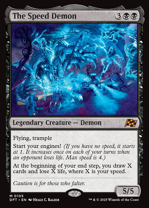 The Speed Demon (Foil) - Aetherdrift