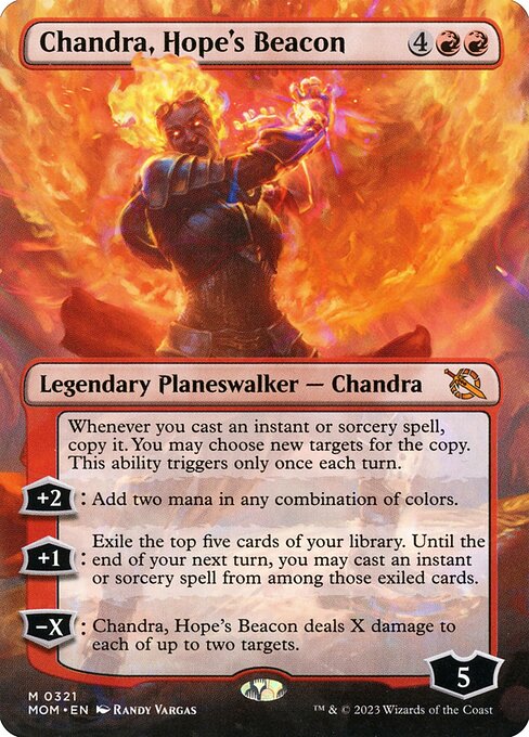 Chandra, Hope's Beacon (Borderless) - March of the Machine