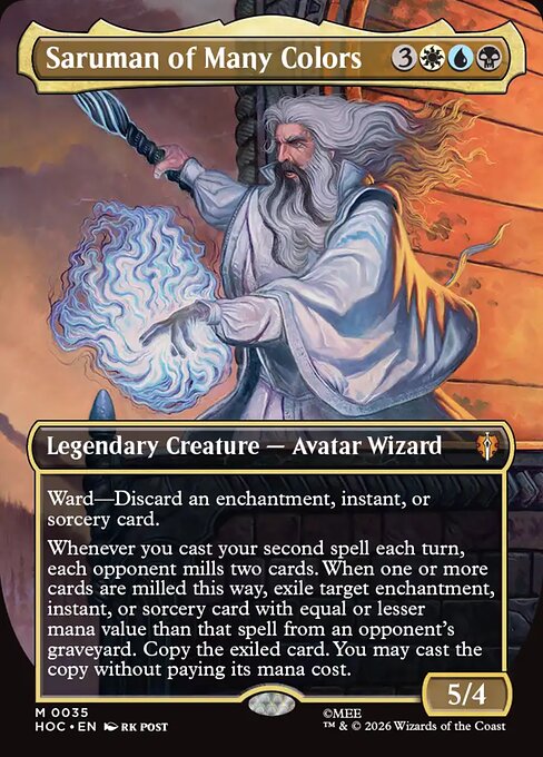 Saruman of Many Colors (Borderless) - The Hobbit: Eternal-Legal