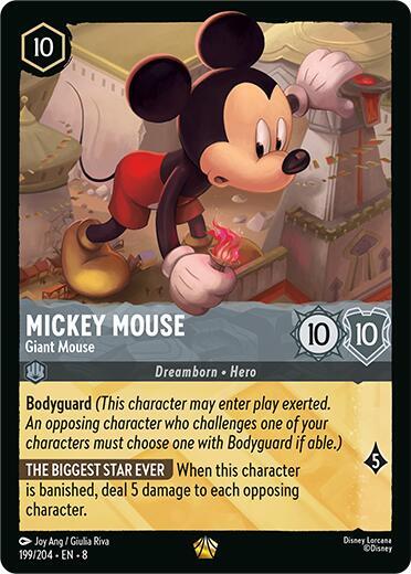 Mickey Mouse - Giant Mouse (Foil) - Reign of Jafar