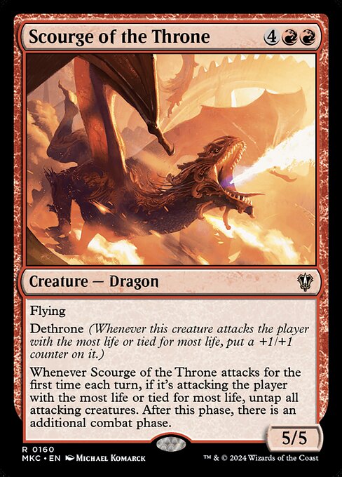 Scourge of the Throne - Commander: Murders at Karlov Manor