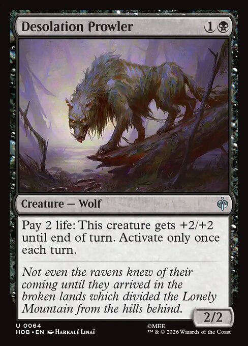 Desolation Prowler (Foil) - The Hobbit