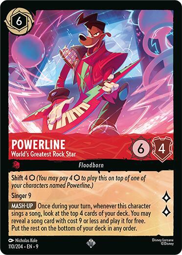 Powerline - World's Greatest Rock Star (Foil) - Fabled