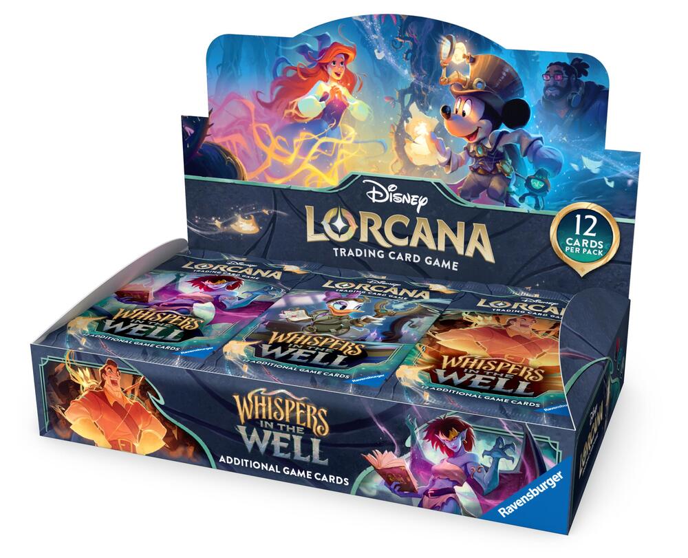 Disney Lorcana: Whispers in the Well Booster Box - Whispers in the Well (10)