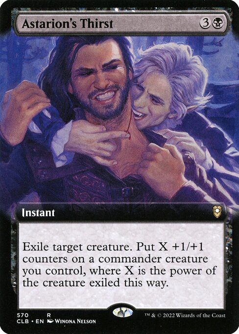 Astarion's Thirst (Extended Art) - Commander Legends: Battle for Baldur's Gate