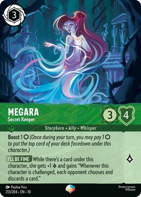 Megara - Secret Keeper (Epic) (Foil) - Whispers in the Well