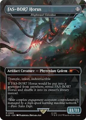 FAS-BOR7 Horus - Blightsteel Colossus - Secret Lair Drop Series
