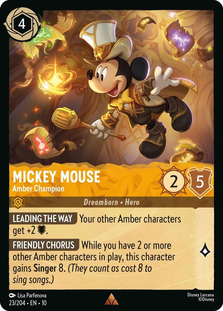 Mickey Mouse - Amber Champion - Whispers in the Well