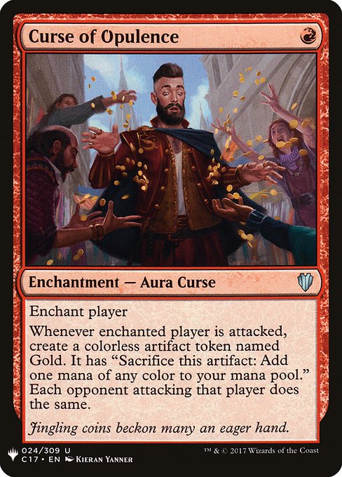 Curse of Opulence - The List Reprints