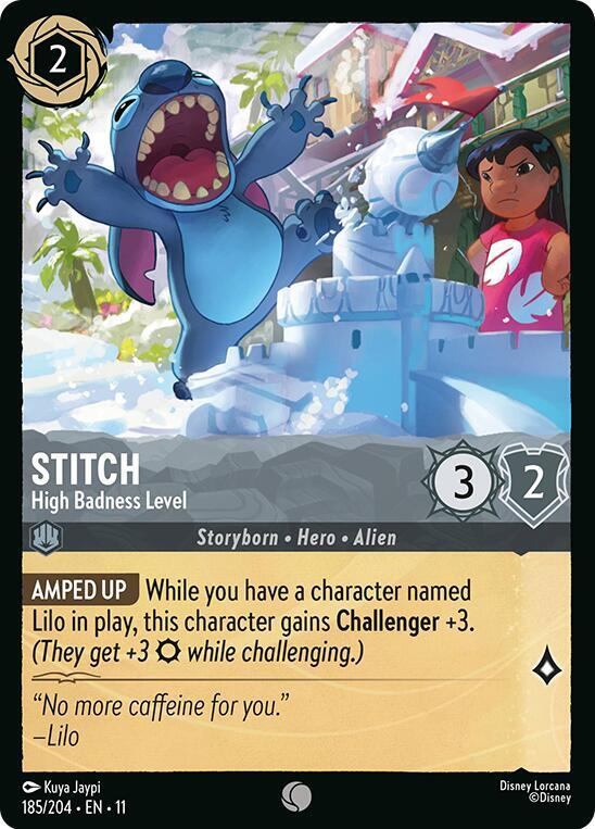 Stitch - High Badness Level (Foil) - Winterspell