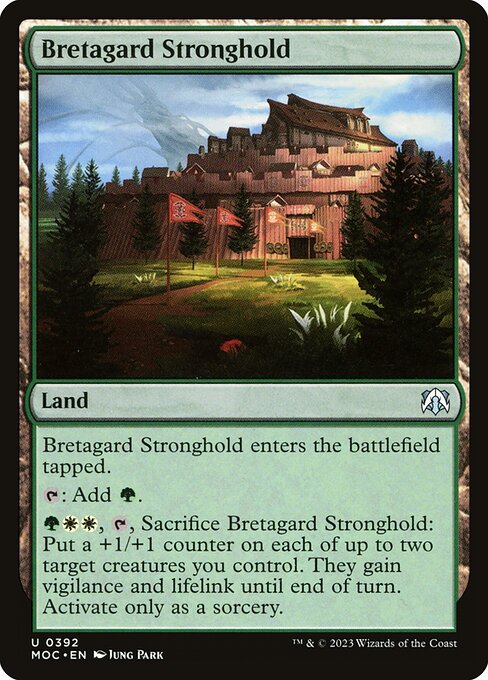 Bretagard Stronghold - Commander: March of the Machine