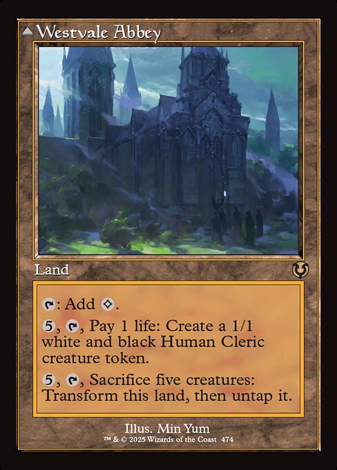 Westvale Abbey (Retro Frame) - Innistrad Remastered