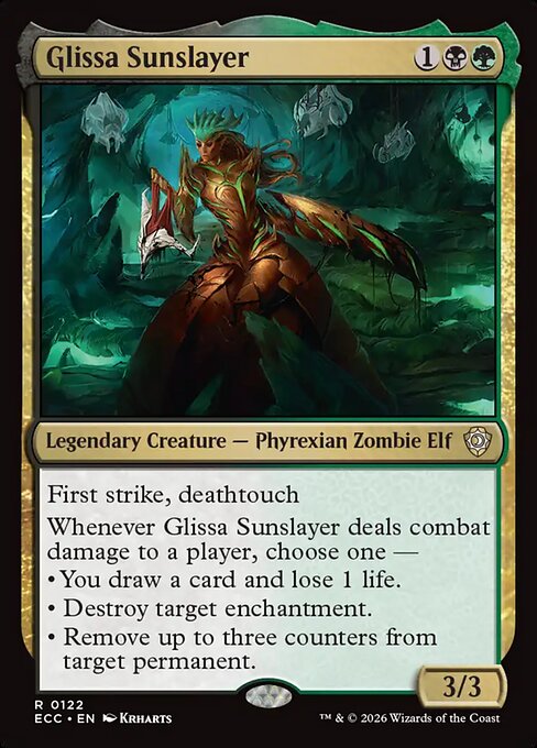 Glissa Sunslayer - Commander: Lorwyn Eclipsed