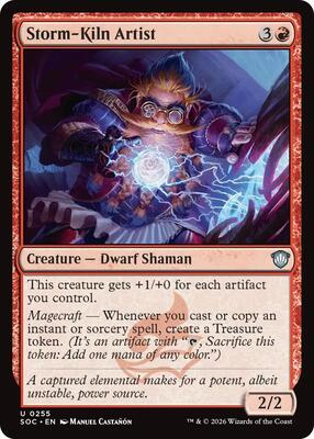 Storm-Kiln Artist - Commander: Secrets of Strixhaven