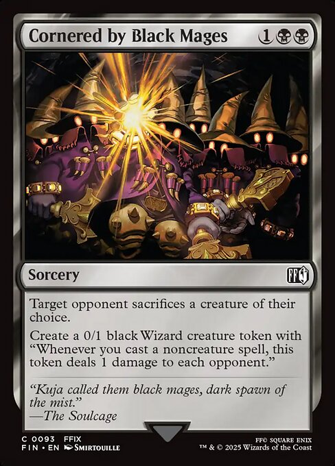 Cornered by Black Mages - FINAL FANTASY