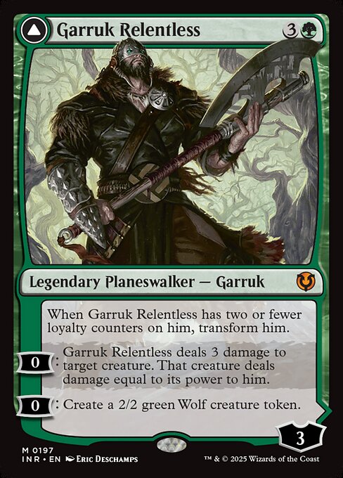 Garruk Relentless (Foil) - Innistrad Remastered