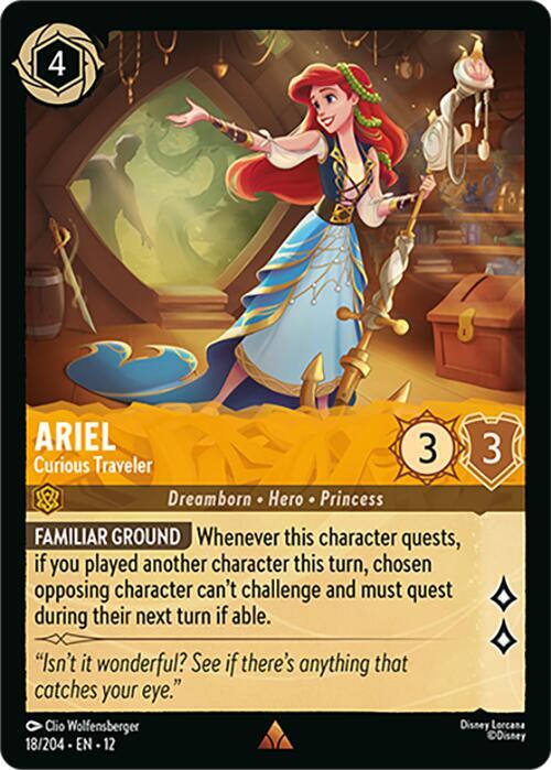 Ariel - Curious Traveler (Foil) - Wilds Unknown