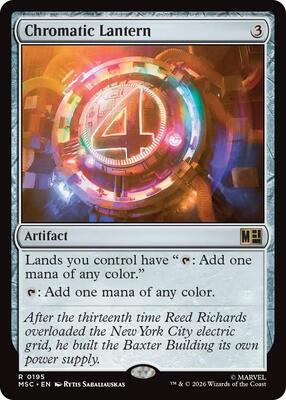 Chromatic Lantern - Commander: Marvel Super Heroes