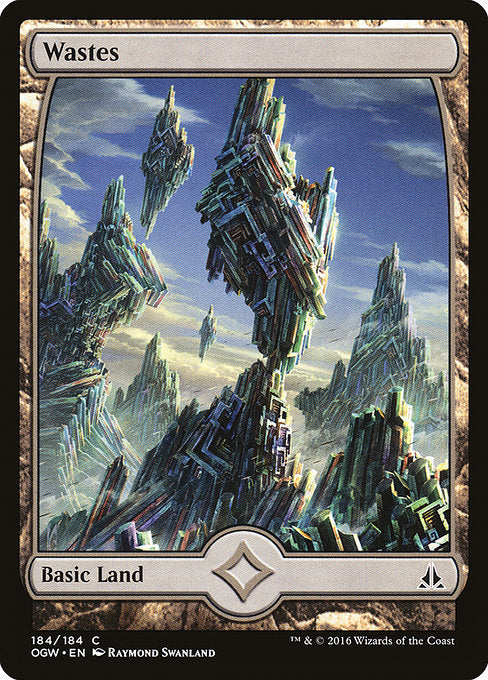Wastes (184) - Full Art - Oath of the Gatewatch