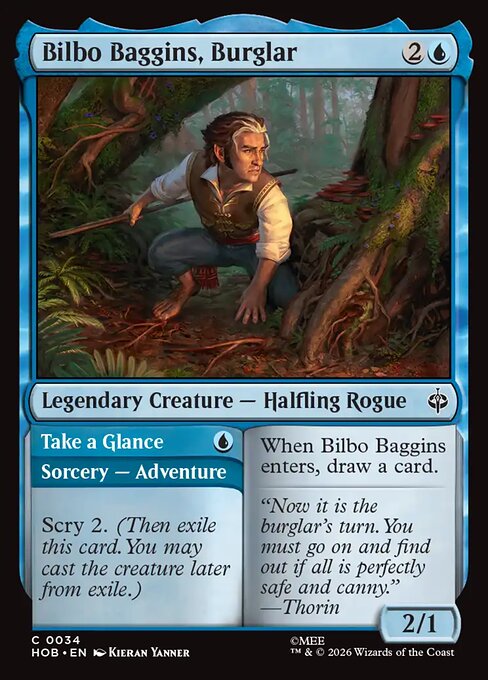Bilbo Baggins, Burglar (Foil) - The Hobbit
