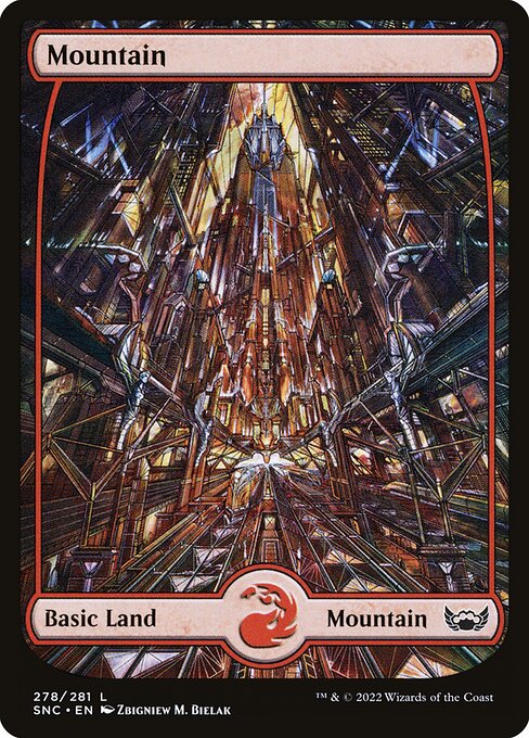 Mountain (278) (Foil) - Streets of New Capenna