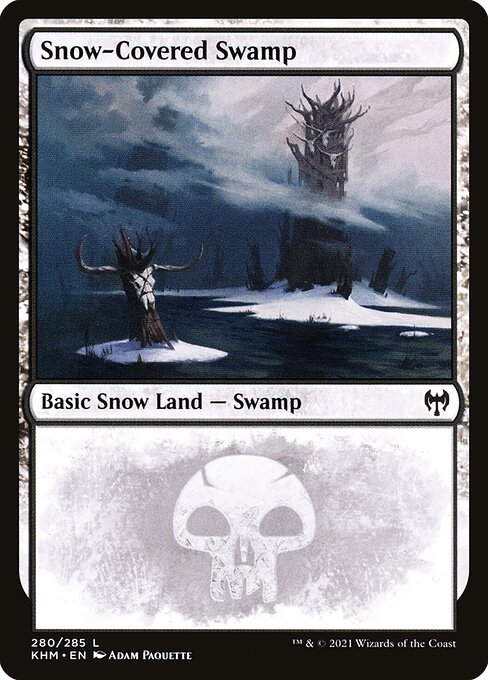 Snow-Covered Swamp (280) - Kaldheim