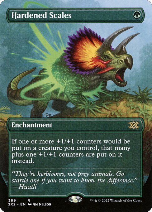 Hardened Scales (Borderless) - Double Masters 2022