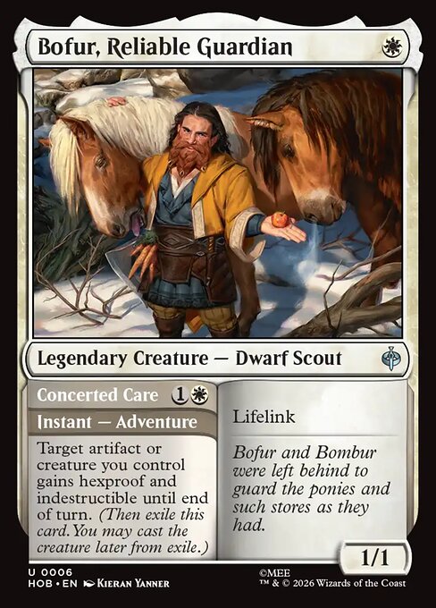 Bofur, Reliable Guardian (Foil) - The Hobbit