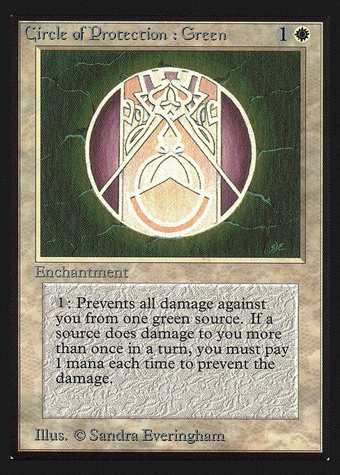 Circle of Protection: Green (CE) - Collector's Edition