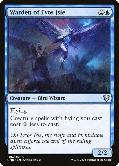 Warden of Evos Isle (Foil) - Commander Legends