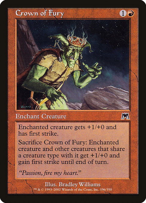 Crown of Fury (Foil) - Onslaught