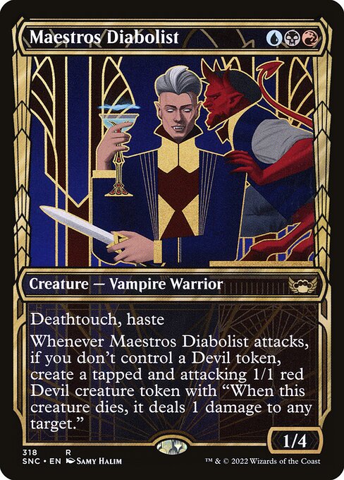 Maestros Diabolist (Showcase) - Streets of New Capenna