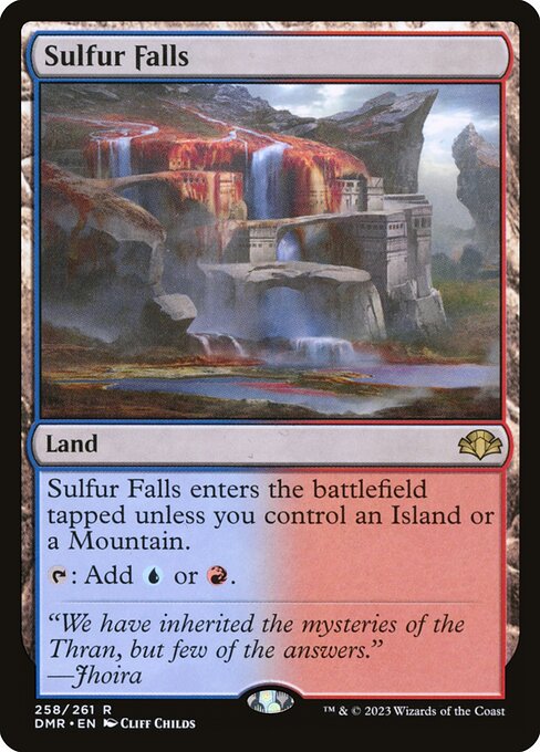 Sulfur Falls (Foil) - Dominaria Remastered