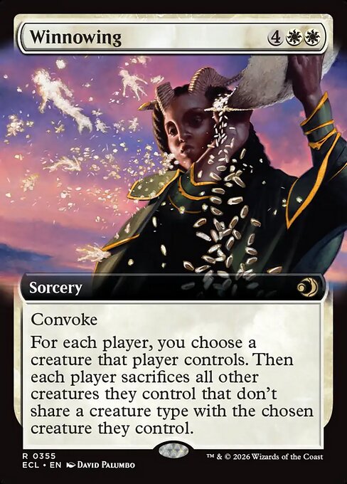 Winnowing (Extended Art) (Foil) - Lorwyn Eclipsed