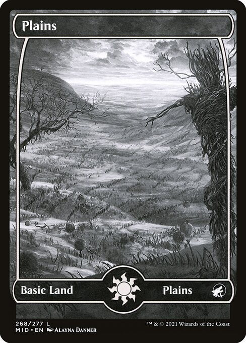 Plains (268) (Foil) - Innistrad: Midnight Hunt