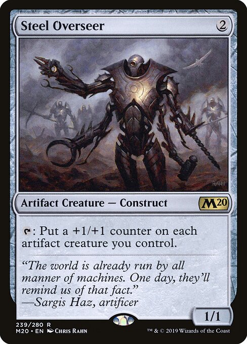 Steel Overseer (Foil) - Core Set 2020