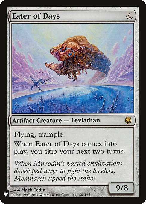Eater of Days - The List Reprints