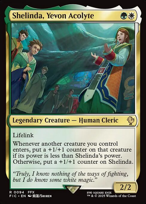 Shelinda, Yevon Acolyte - Commander: FINAL FANTASY