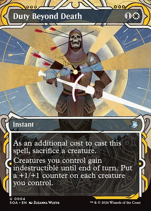 Duty Beyond Death (Foil) - Secrets of Strixhaven: Mystical Archive