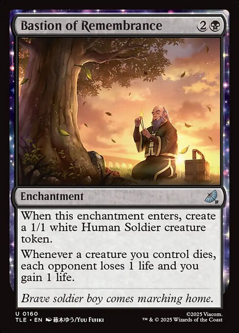 Bastion of Remembrance (Foil) - Avatar: The Last Airbender: Eternal-Legal