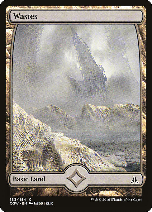 Wastes (183) - Full Art - Oath of the Gatewatch
