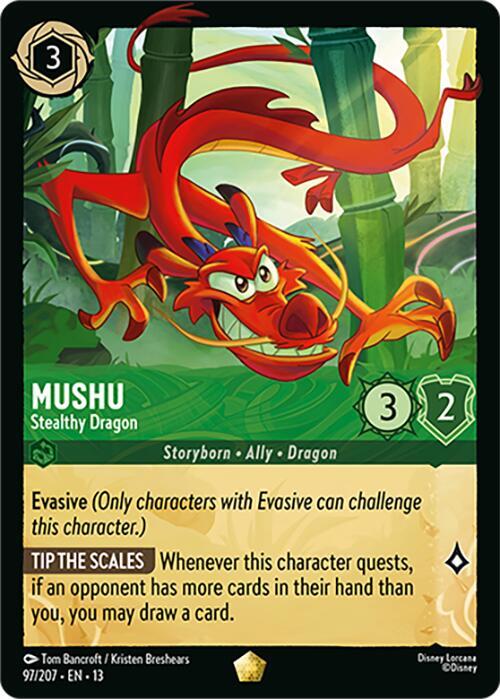 Mushu - Stealthy Dragon - Attack of the Vine!