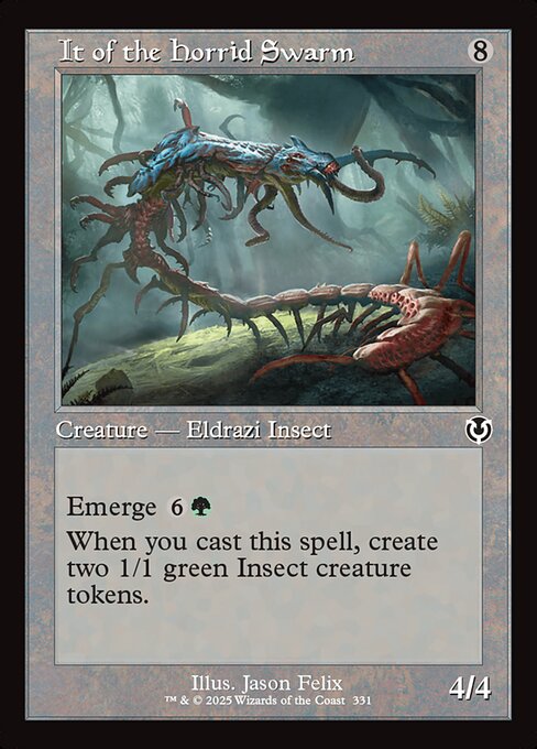 It of the Horrid Swarm (Retro Frame) - Innistrad Remastered