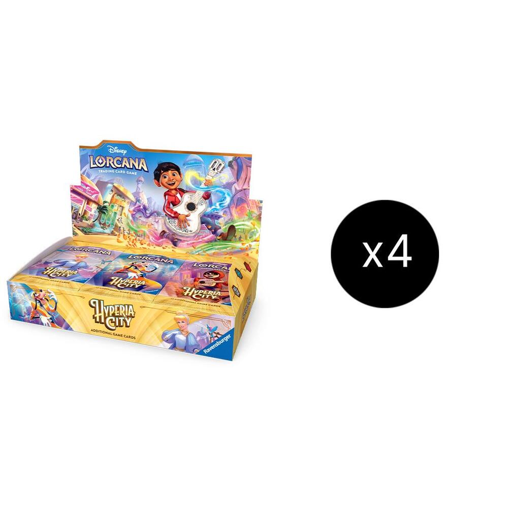 Disney Lorcana: Hyperia City Booster Box Case - Hyperia City (14)
